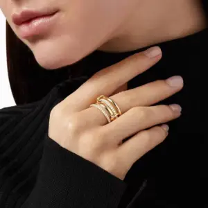Luxe Quad Stack Ring