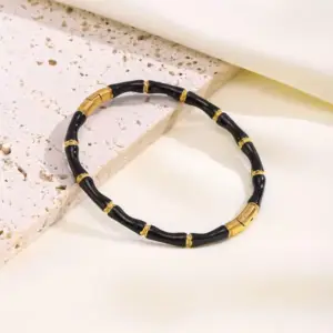 Noir Bamboo Bracelet
