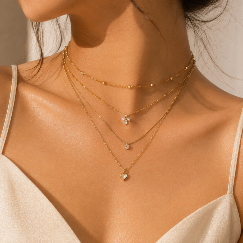 Anti-tarnish gold necklaces – SheIsMe