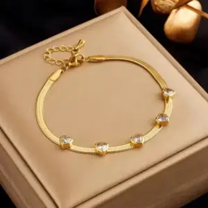 Little Heart Chain Bracelet