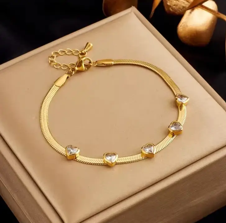 Little Heart Chain Bracelet