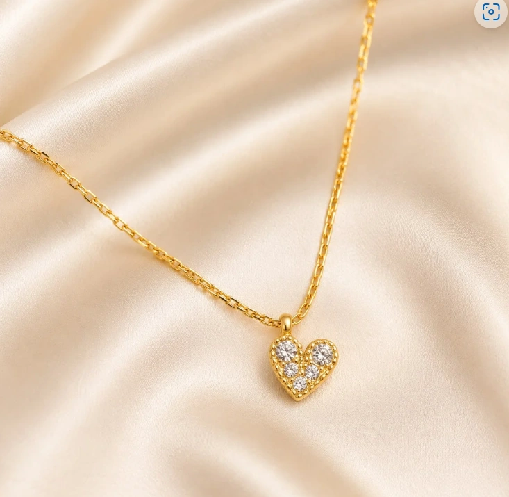 Heart Gold Necklace