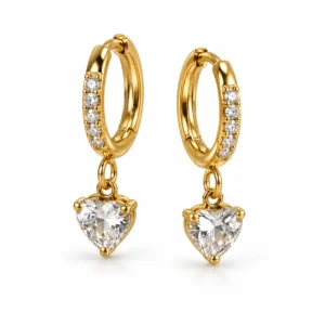 Amour Crystal Hoop